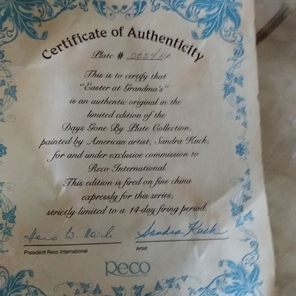 "Easter at my Grandma's" by Sandra Kuck VINTAGE - Picture 3 of 3